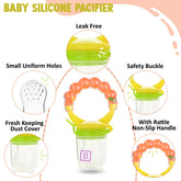 Baby Feeding Fruit Nibbler for Baby (Orange)